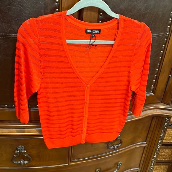 Coral cardigan - Picture 1 of 4